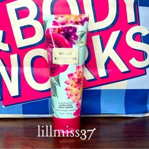 Bath & Body Works 24 Hour Ultra Shea Body Cream HELLO BEAUTIFUL NEW